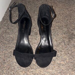 Madden Girl Elegant Black Heels